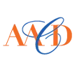 Falls Pointe logo featuring stylized "A" and "B" letters in orange and blue colors